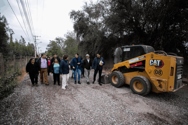 Comienzan las obras de reposición de la calle El Convento en la comuna de San Felipe