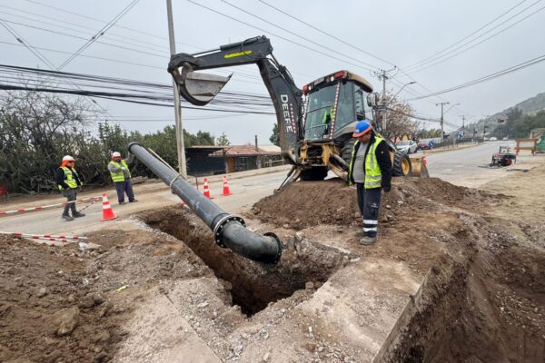 Esval concluye obras de modernización sanitaria en Los Andes con inversión que supera los $1.300  millones