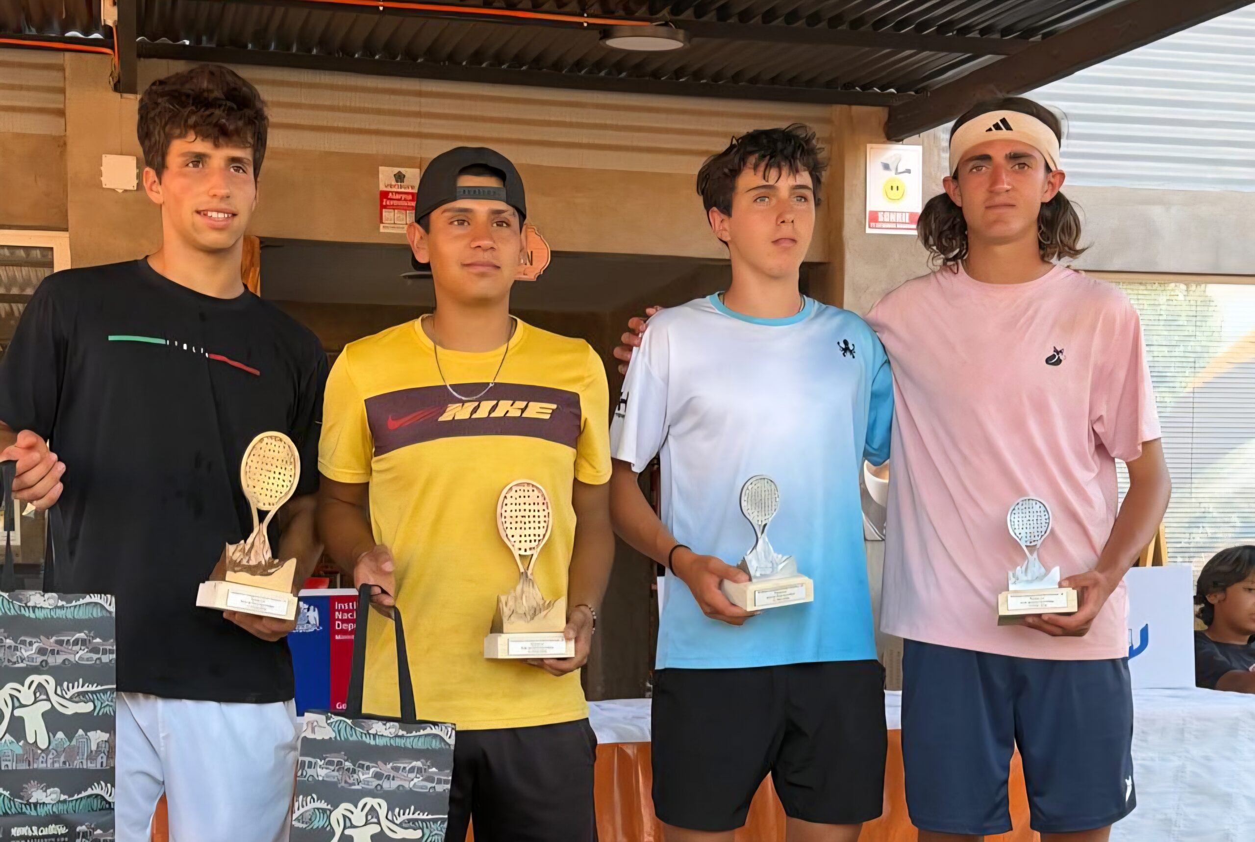 Con positivo balance finaliza Torneo de Tenis G1 menores en el Club de ...