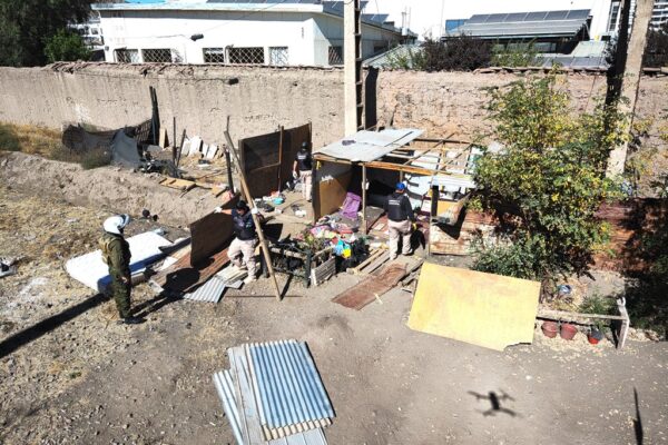 Municipio de Los Andes erradicó ruco en línea férrea de Papudo Norte