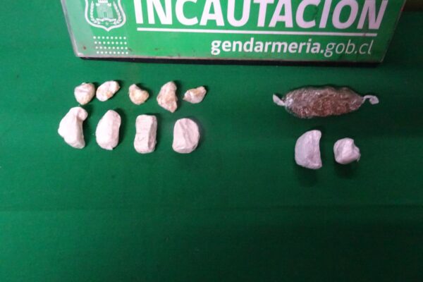 Incautan drogas en cárcel de Los Andes durante visita a la población penal