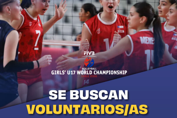 Los Andes busca voluntarios para el Mundial Femenino Sub 17 de Vóleibol