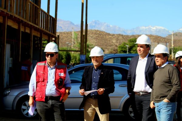 Seremi del deporte visitó avances en infraestructura en provincias del Aconcagua