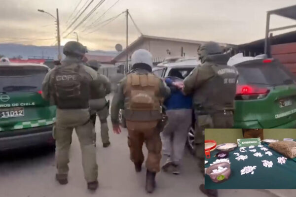 Un detenido y droga incautada deja amplio operativo de Carabineros en San Felipe