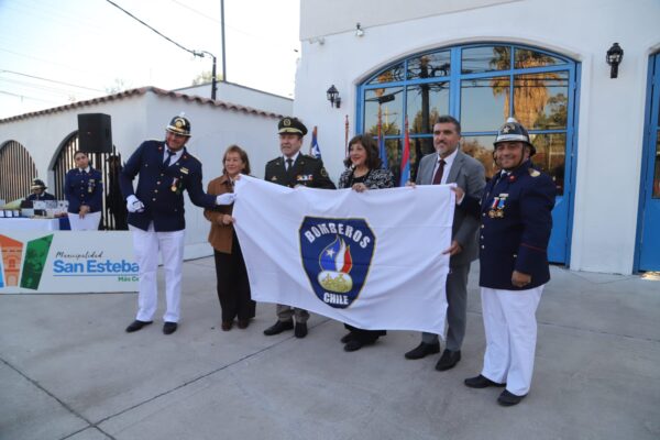 Inauguran ampliación del Cuartel de Bomberos de San Esteban con inversión superior a $1.000 millones