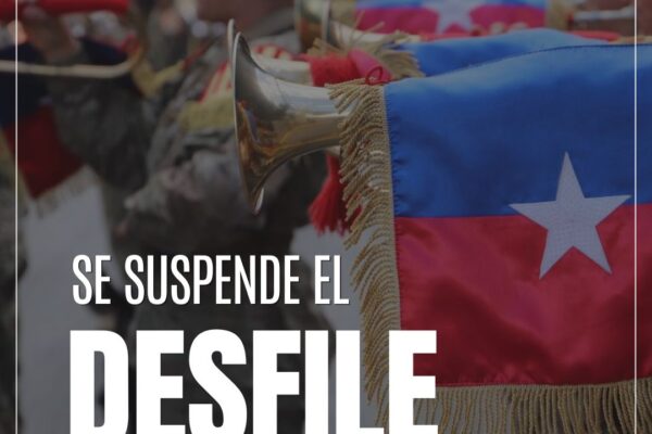 Los Andes suspende su desfile aniversario ante pronóstico de precipitaciones