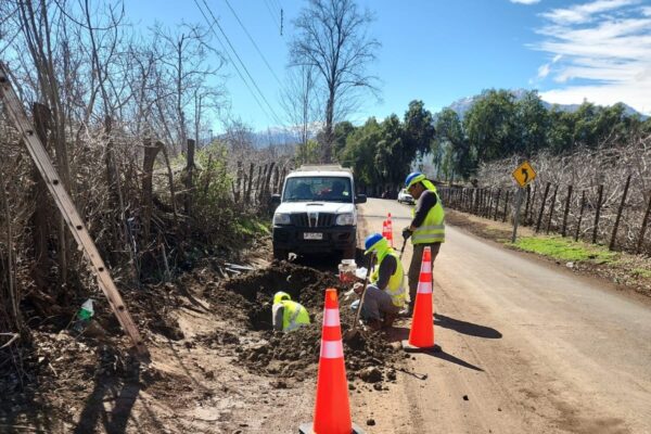 Esval ejecuta obras por más de $440 millones para fortalecer el sistema de agua potable en Putaendo