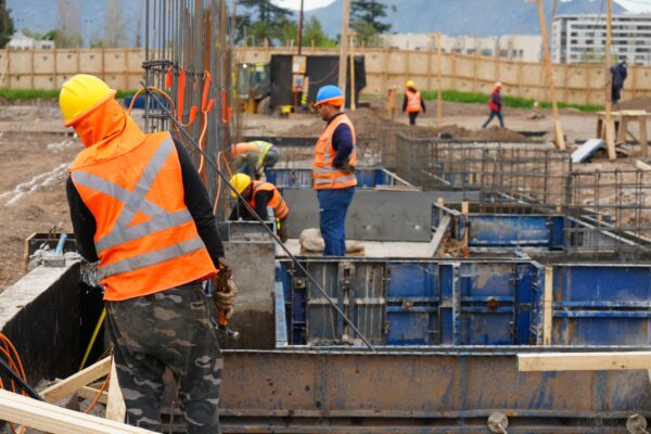 Un 18 por ciento de avance ya registra construcción de Polideportivo en Los Andes