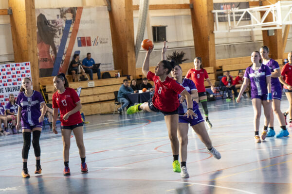 Balonmano aconcaguino inició con triunfos segunda semana de competencia de Final Nacional Escolar sub 14