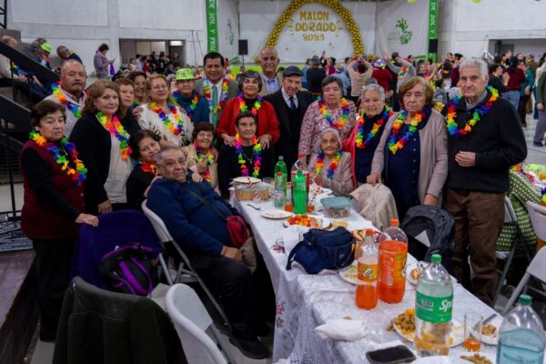 Personas mayores de Santa María celebraron la tradicional fiesta Pasamos Agosto
