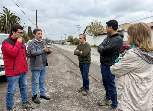 En Los Andes buscan solución a estacionamiento de camiones que afecta a vecinos de El Sauce