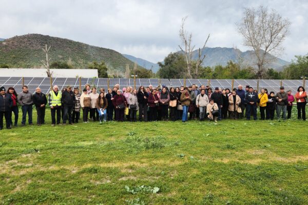 150 familias de Calle Larga serán beneficiadas con subsidio en sus cuentas de luz gracias al primer Parque Solar Comunitario